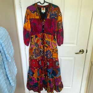 Farm for Anthropologie Maxi Dress